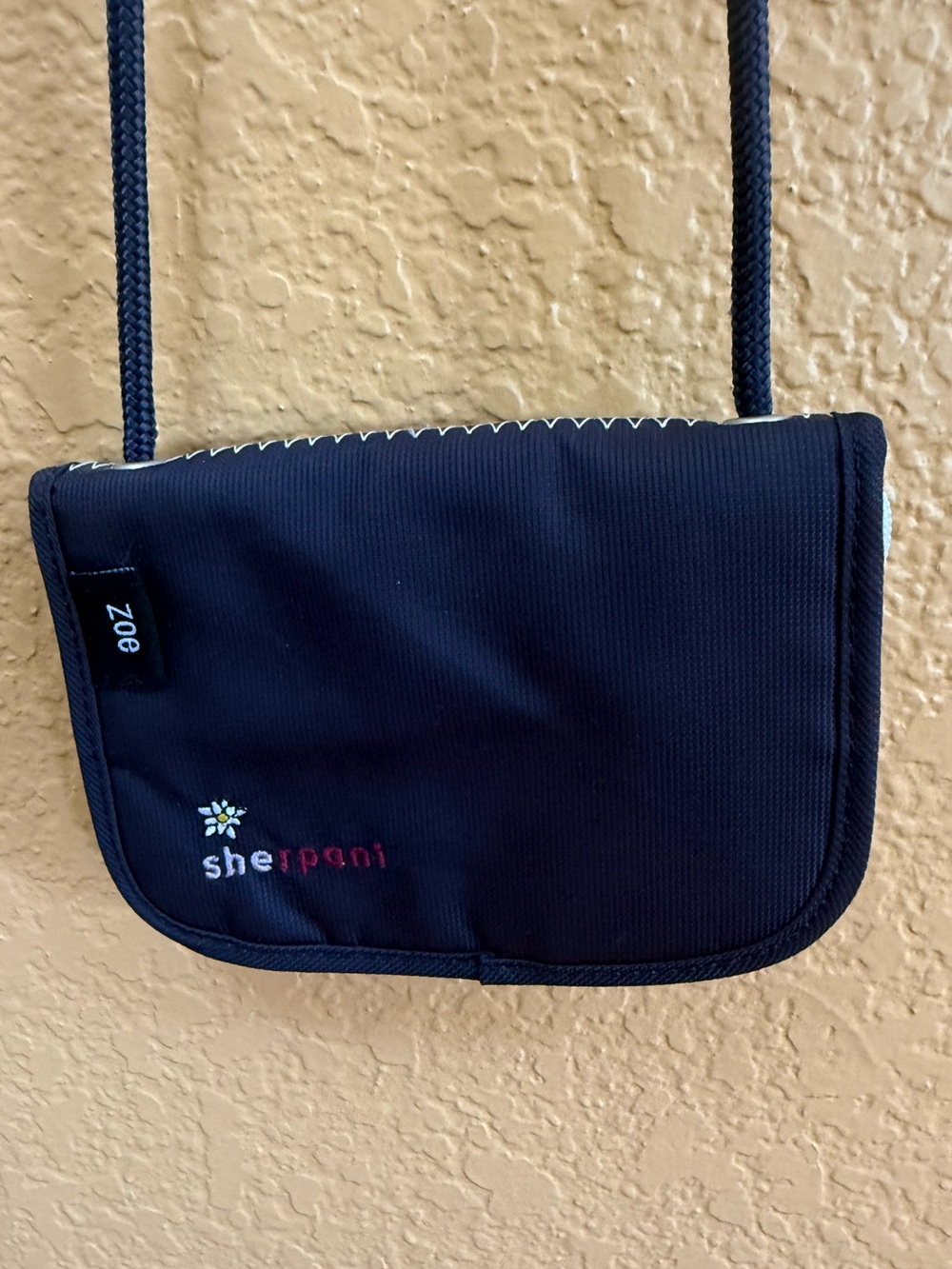 Sherpani Zoe Black Crossbody Bag - Purse - Wallet - Passport